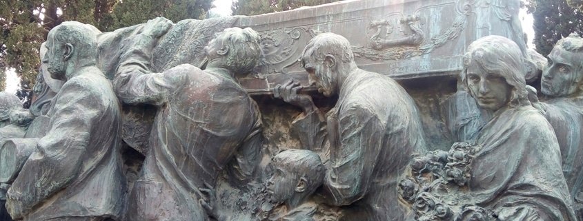 EL CEMENTERIO DE SAN FERNANDO: TOREROS, FLAMENCOS Y ARTISTAS.