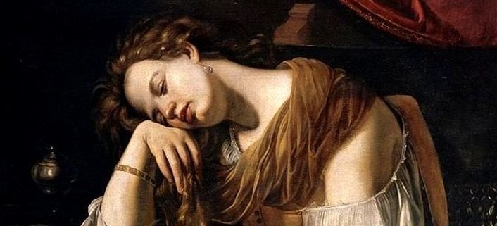 Artemisia Gentileschi y su Magdalena dormida | Arte en UN minuto