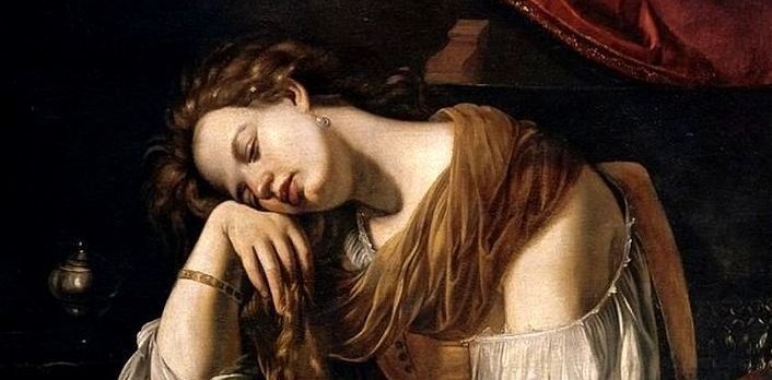 Artemisia Gentileschi y su Magdalena dormida | Arte en UN minuto